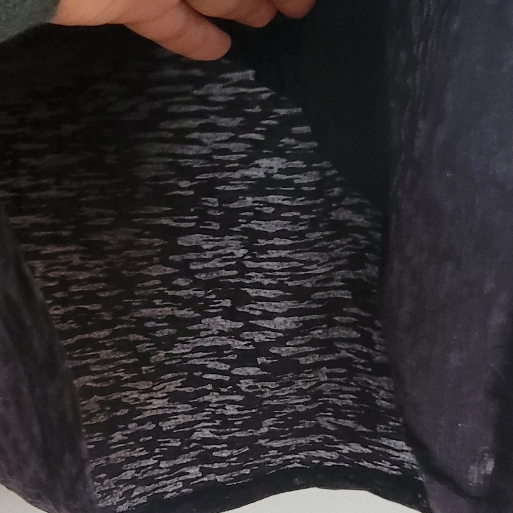 Y2K Inspired Bedazzled Whimsigoth Dark Fairy Long Sleeve Burnout Tee Layering XL - Picture 4 of 4